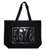 5-6-7-8 Silver Sequin Dance Bag