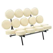 Early Original George Nelson Marshmallow Sofa. Amazing Condition. Signed. — RETRO INFERNO