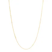 14k Yellow Gold Core Box Chain -VE-053D-18