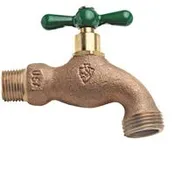 Arrowhead Brass 1/2 In. MIP x 3/4 In. Male Hose Thread Standard Hose Bibb