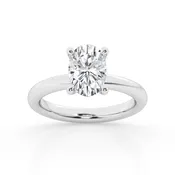 1.00 ct - Oval  - Solitaire Ring