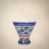 Barcelona Blue Flowers Cosmopolitan   Set of 2