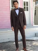 Chocolate Metro Suit