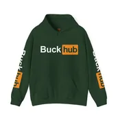 BuckedUp@ Buck Hub Heavy Blend™ Hoodie