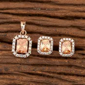 CZ Pendant Set