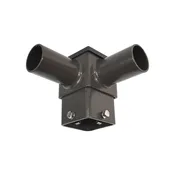 90° Twin Square Tenon | 4" Bracket