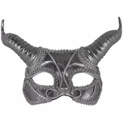 1/2 Mask w/ Horns & Eyeglass Comfort Arms