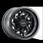 12x7 Vision 361 Spyder Black Wheel 4x136 ET2.5 CB110.5