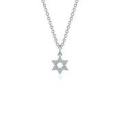 0.55 CTW Star of David Necklace by Lafonn