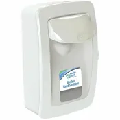 Health Guard Designer Series Manual Dispenser - Manual - 1.06 quart Capacity - Durable, Site Window, Refillable, Wall Mountable - White - 6 / Carton