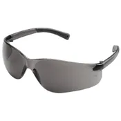 MCR BK112AF Notched Frameless non slip temple Safety Glasses Anti fog [12 PACK]