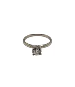 14k White Gold .85 Carat Solitaire Diamond Ring - HOUSEWARE THRIFT STORE