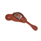 Berlin Leather Buckaroo Floral Spur Straps