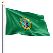 Washington State Flag – Wholesale (12+ units)
