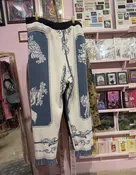 Blue and white angel pants - Size L/XL — C'Mere Nola