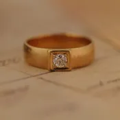 Antique Old European Diamond Ring