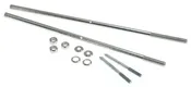 Co-Ordinator Double Rod Set, Nickel Plated