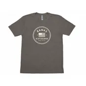 Brown Tri-Blend Logo Tee
