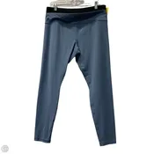 Athletic Capris By Athleta In Black & Blue, Size: Xl