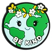Be Kind Earth Heel Strap Charm