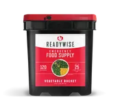 120 Serving Freeze Dried Vegetable Bucket