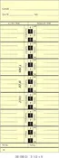 38-2: Sat-Fri Weekly or Bi-Weekly Time Cards, Box of 1000