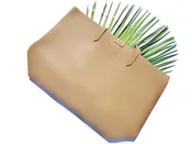 Designer Vegan Leather Cruelty Free Tote - Tan