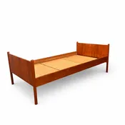 1960s Westnofa Norwegian Teak Twin Bed Frame