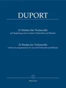 21 Etudes for Violoncello with an Accompaniment of a 2nd Violoncello (ad lib.)