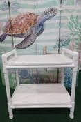 VP904 Two Shelf Tea Cart With or Without wheels
