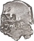 BOLIVIA, Potosi, cob 1/2 real, 1743.