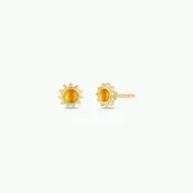 Amber Sun Stud