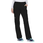 Women’s CoreStretch 4005: Mid-Rise Pull-On Cargo Pant-Black