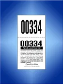 2-Part Color Self Parker Tickets 1,000 #VT2A