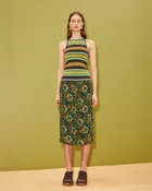 Alemais Clover Knit Top in Stripe