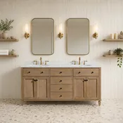 Annie 72" Bathroom Vanity Weathered Fir