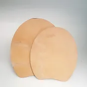 4 Heavy Leather Oiled Branded