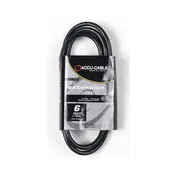 Accu-Cable AC Power Extension Cord | IEC Male to IEC Female | 6ft (2m)