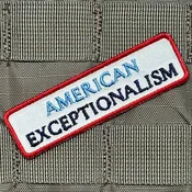AMERICAN EXCEPTIONALISM MORALE PATCH