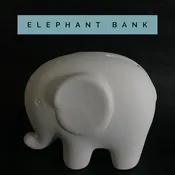 Elephant bank — Painted Plate