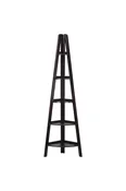 5-Shelf Corner Ladder Bookcase