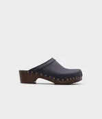 Athens studded clog mule