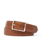 5-Pocket American Bison Belt | Cognac