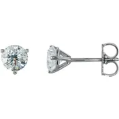 1.0 Carat Diamond Stud Earrings