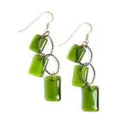 Brass Chandelier Earrings