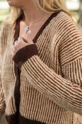 Finn V-Neck Wool Cardigan - Ships October