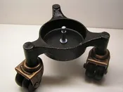 Jansen Grand Piano Leg Dollies - Set of 3