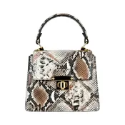 Ada Women’s Coffee Italian Leather Handbag
