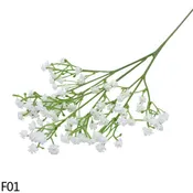 1-5Pcs White Babys Breath Artificial Flowers Gypsophila Plastic Flowers For Home Decorative DIY Wed Party Decoration Fake Flower