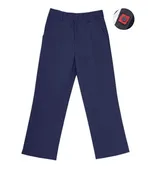 Boys Husky Flat Front Pants